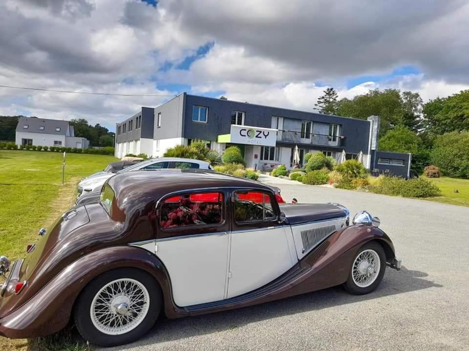 Cozy Hotel Logis Morlaix Plouigneau Bagian luar foto