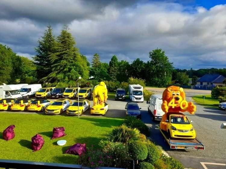 Cozy Hotel Logis Morlaix Plouigneau Bagian luar foto